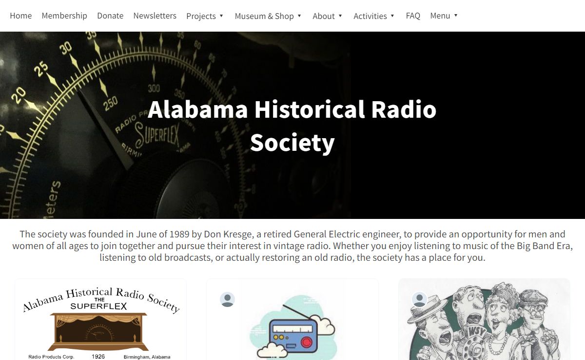 Alabama Historical Radio Society