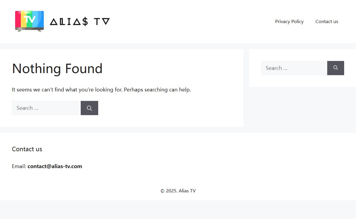Alias TV