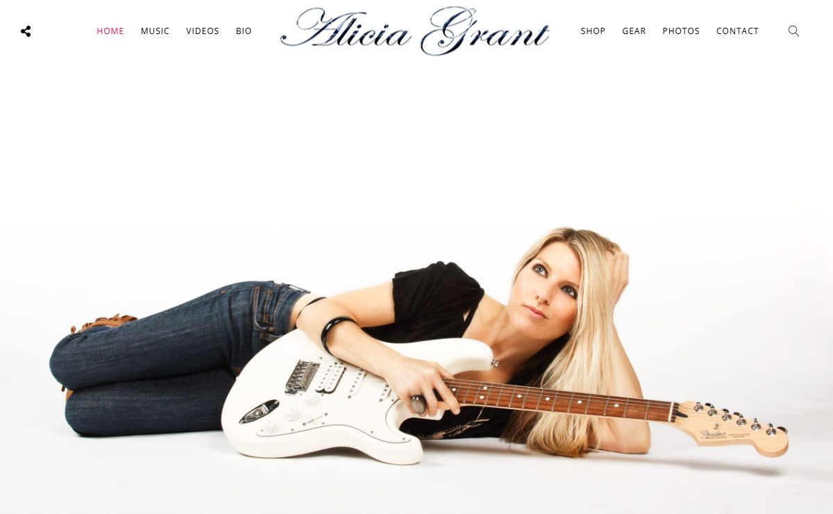 Alicia Grant Music – Incredible Pop/Rock Music