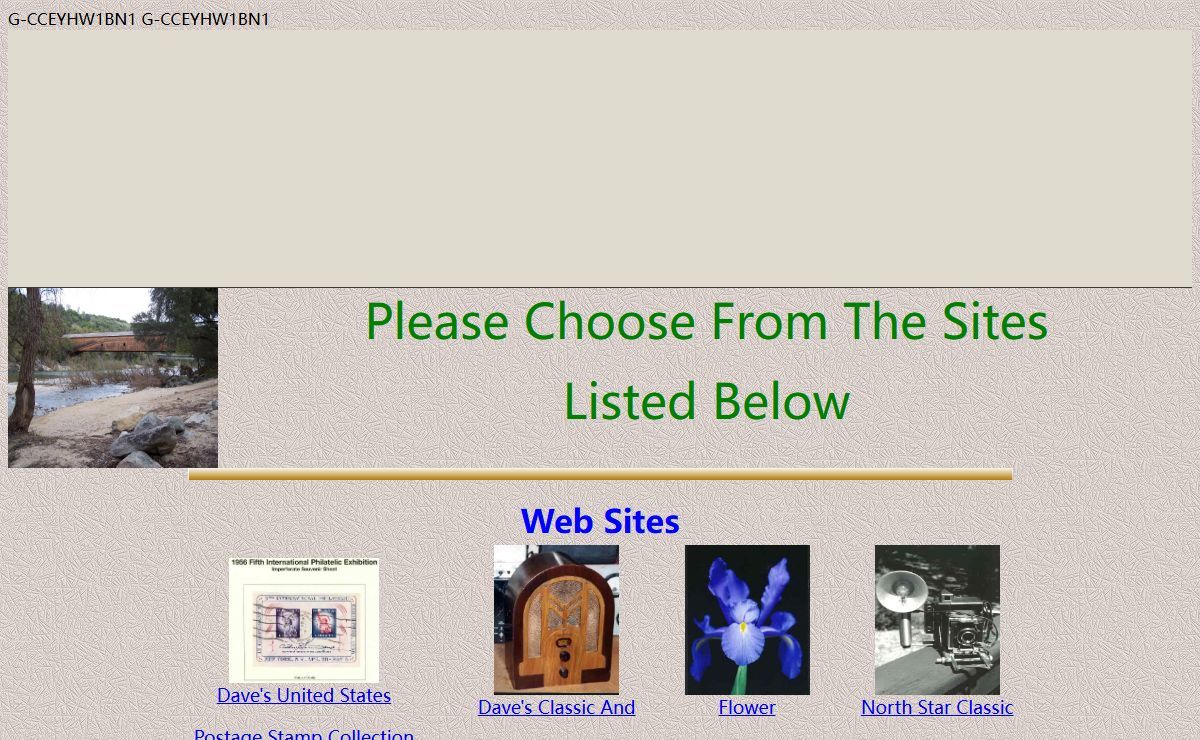 Dave's Web Pages