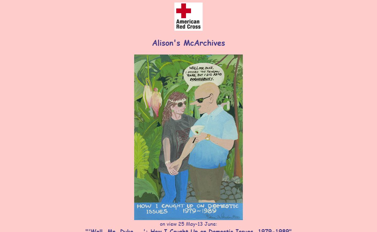 Alison's McArchives
