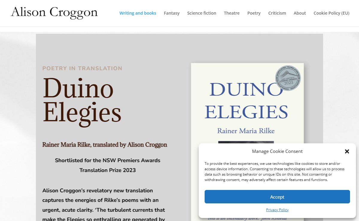 Writing and books | Alison Croggon