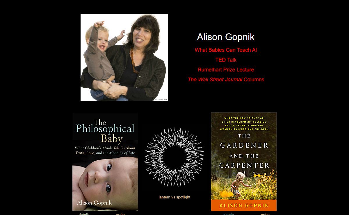 Alison Gopnik Homepage