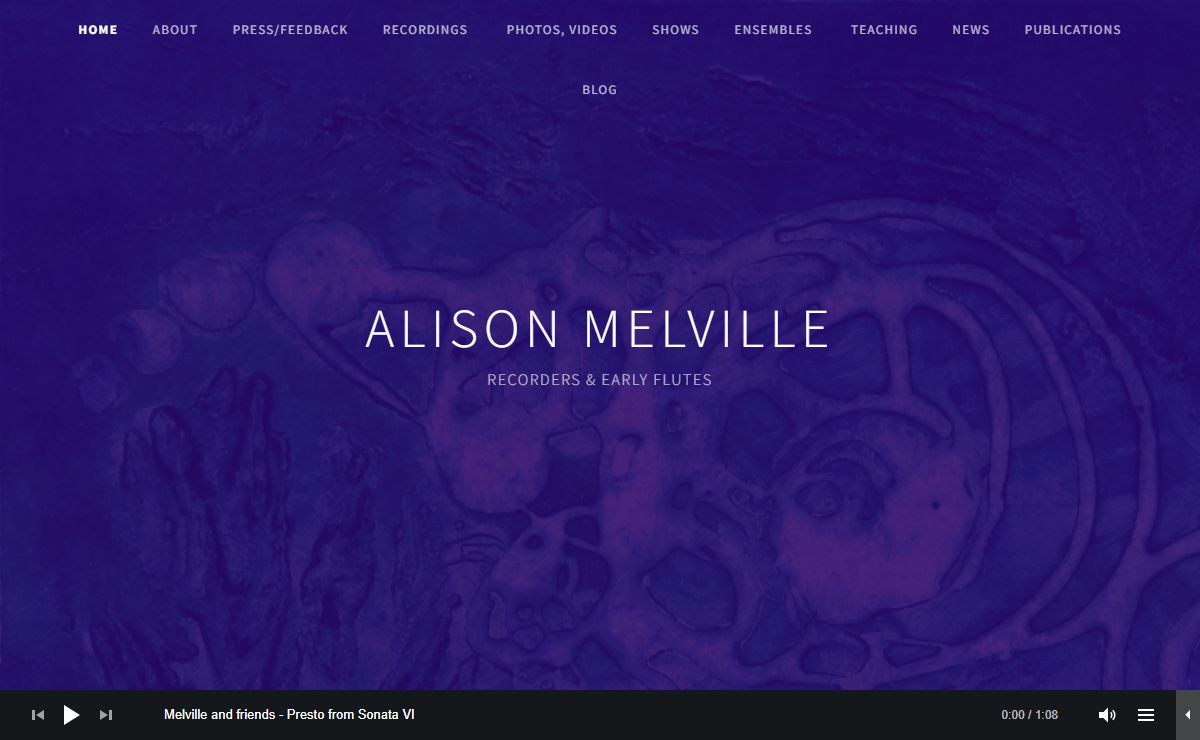 Home - Alison Melville