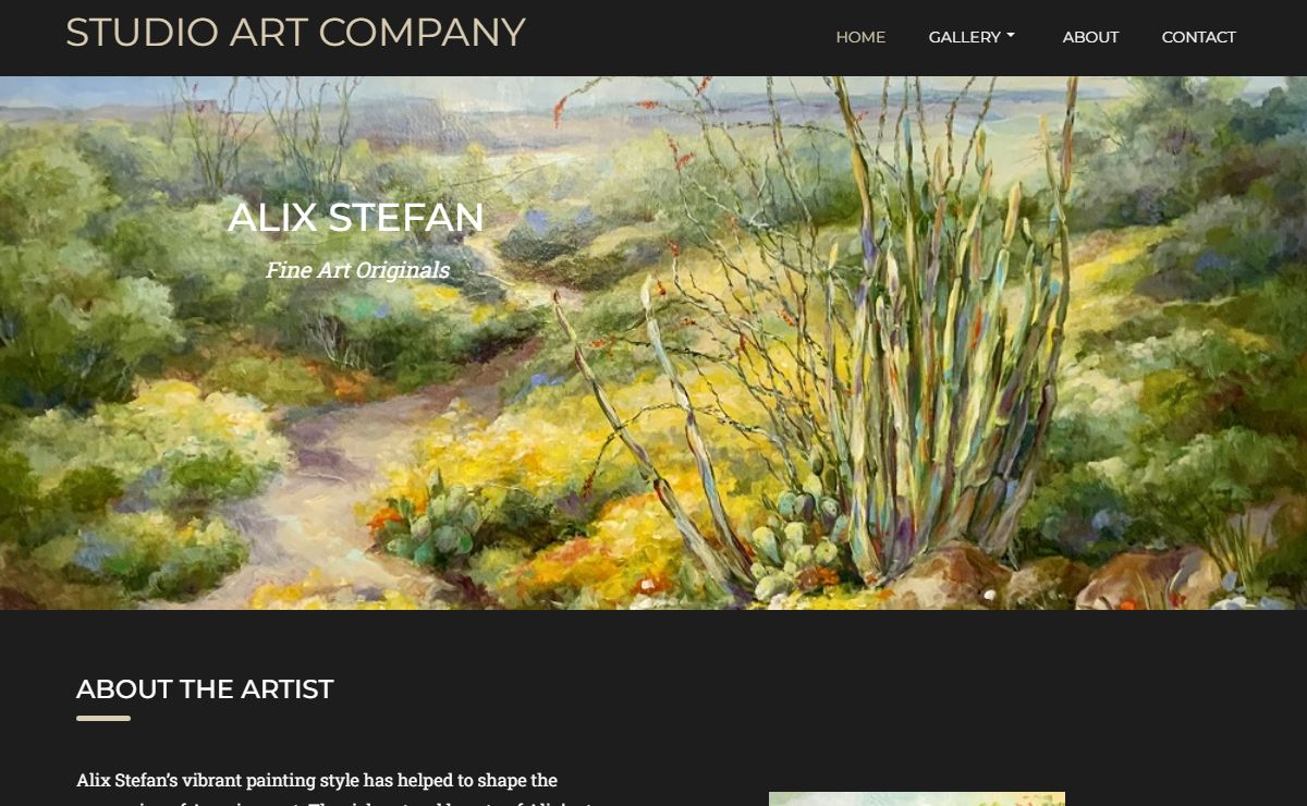 Alix Stefan Fine Art Original Paintings