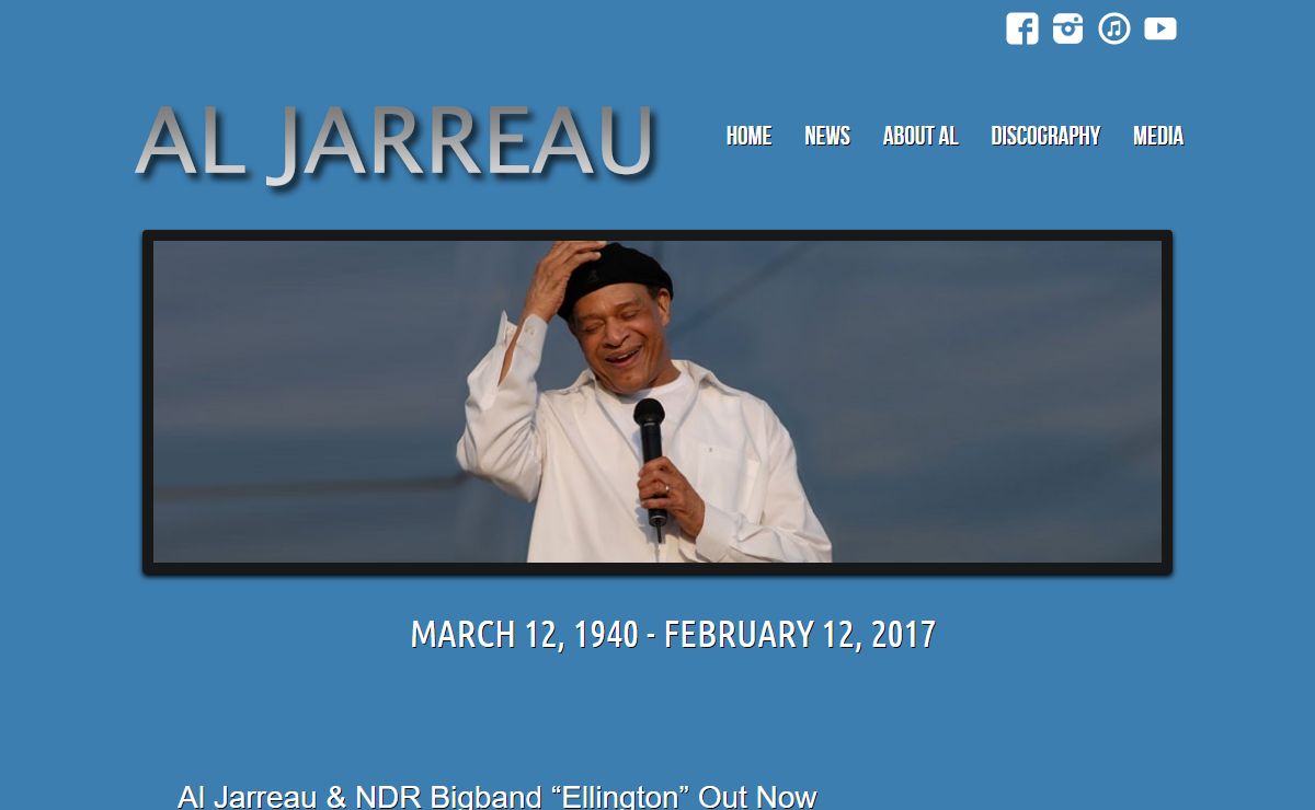 Al Jarreau | The Official Site For Al Jarreau - 7 Time Grammy Award Winning Jazz / Crossover Legend!