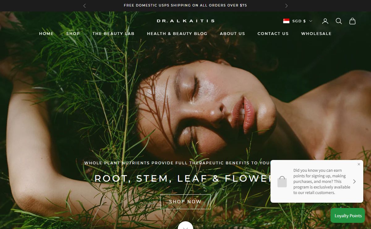 Dr. Alkaitis | 100% Raw Holistic Organic Skin Care