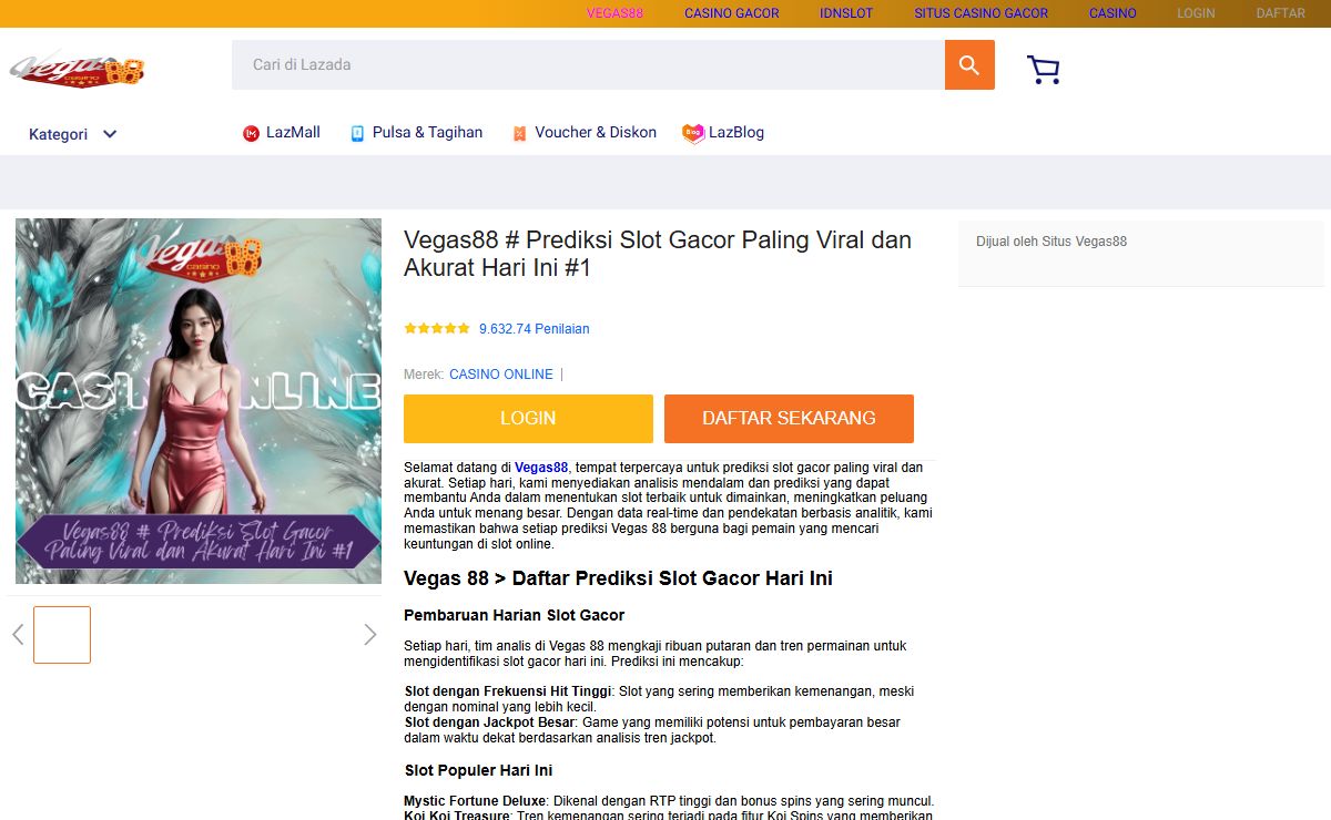 Vegas88 # Prediksi Slot Gacor Paling Viral dan Akurat Hari Ini #1