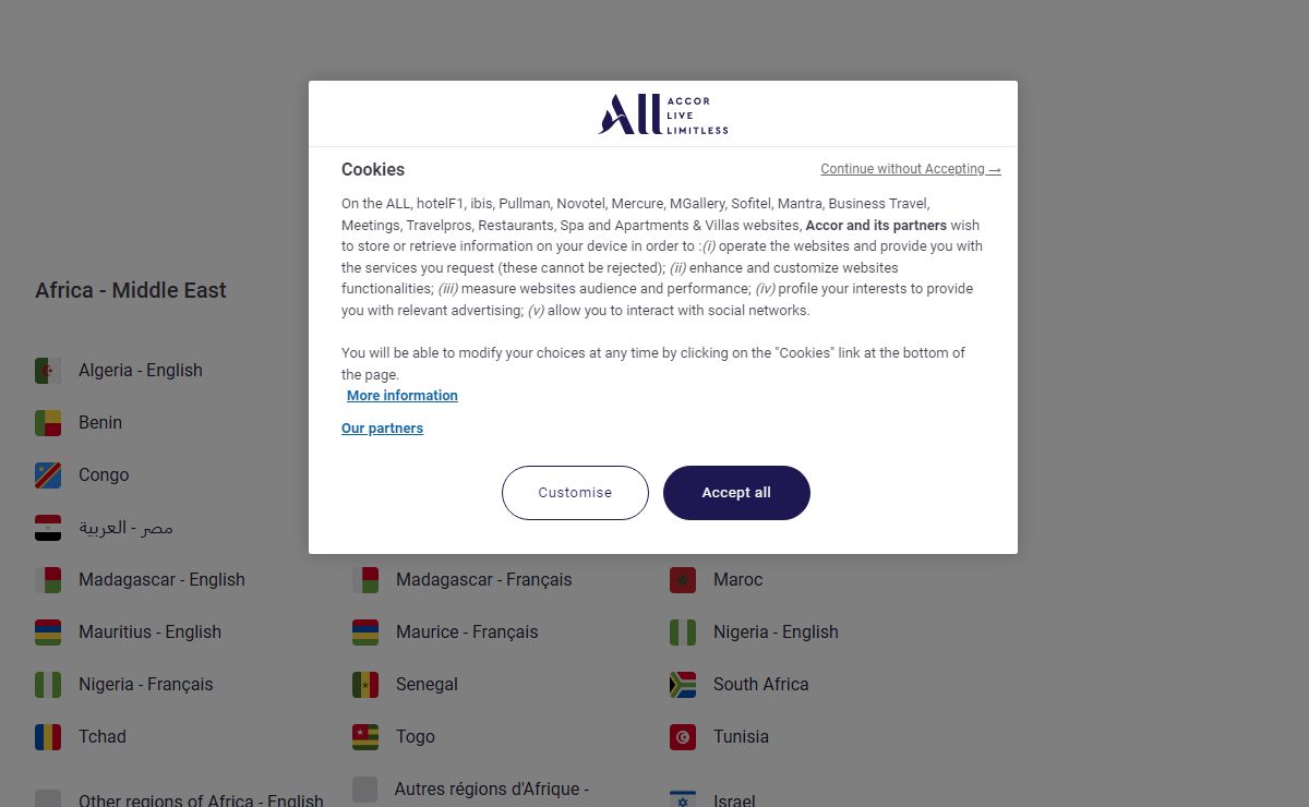 Select Country