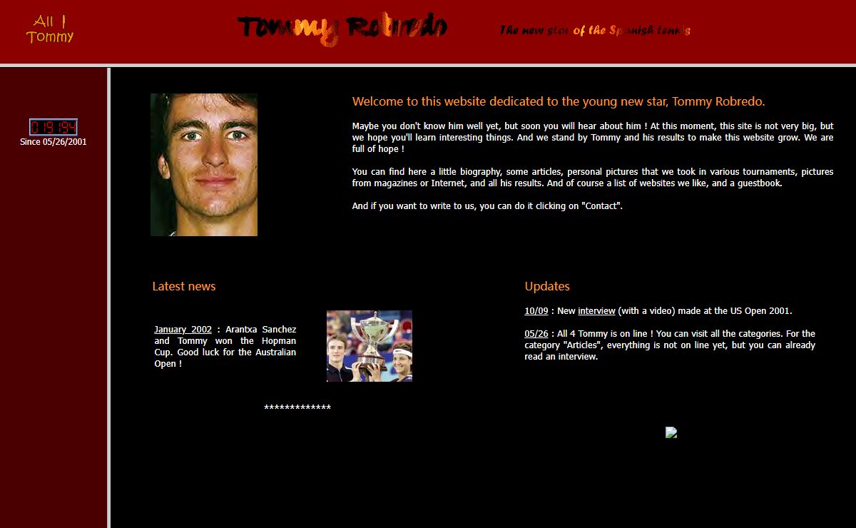 All 4 Tommy : Tommy Robredo
