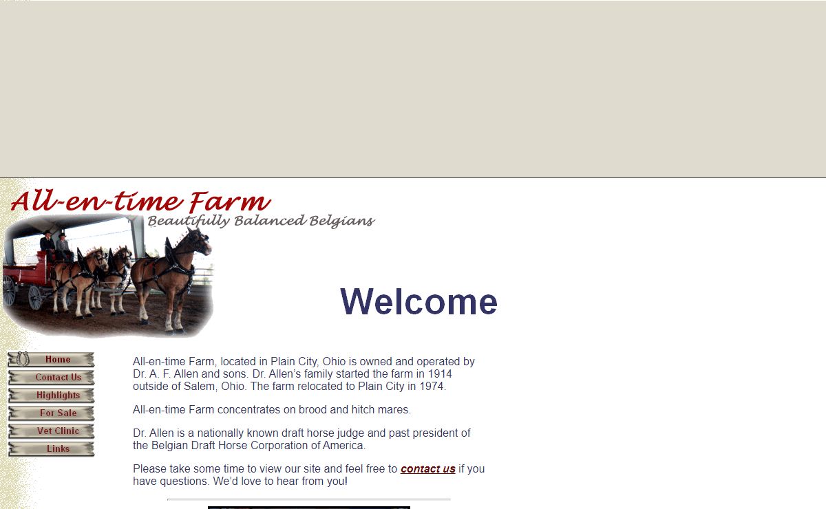 All-en-time Farm - Welcome!index