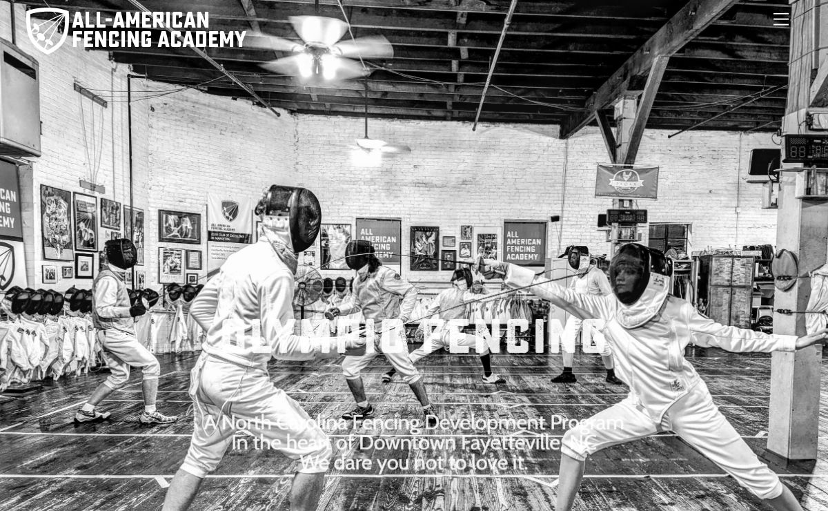 All-American Fencing Academy – A North Carolina Fencing Development Program – Try Fencing. We Dare You Not To Love It