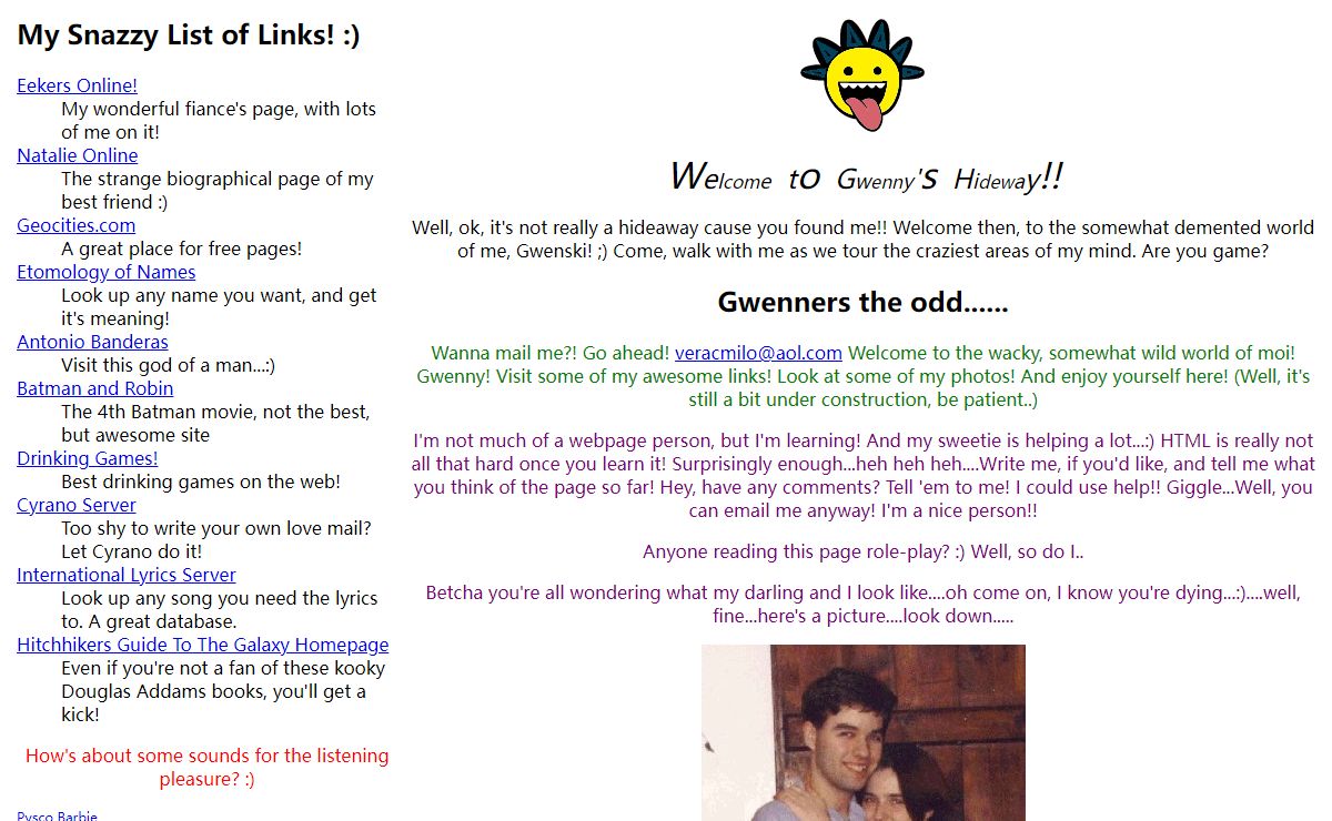 Gwenny's Page!