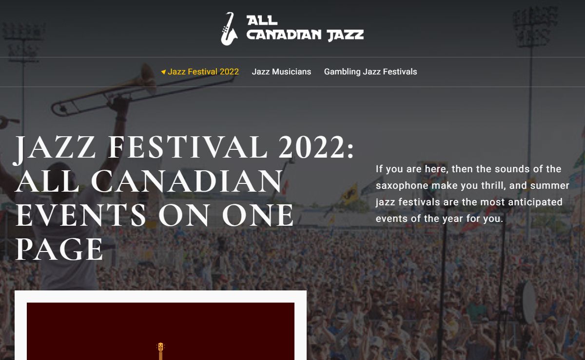 Jazz Festival 2025 » All Canadian Events Worth Attending