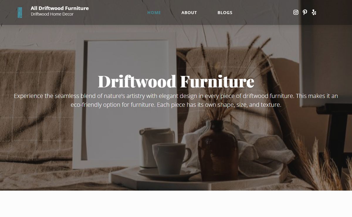 Driftwood Furniture | Driftwood Home Decor