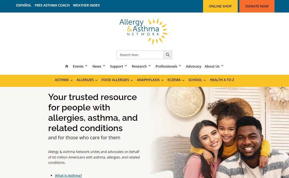 Your Trusted Resource - Allergy & Asthma Network