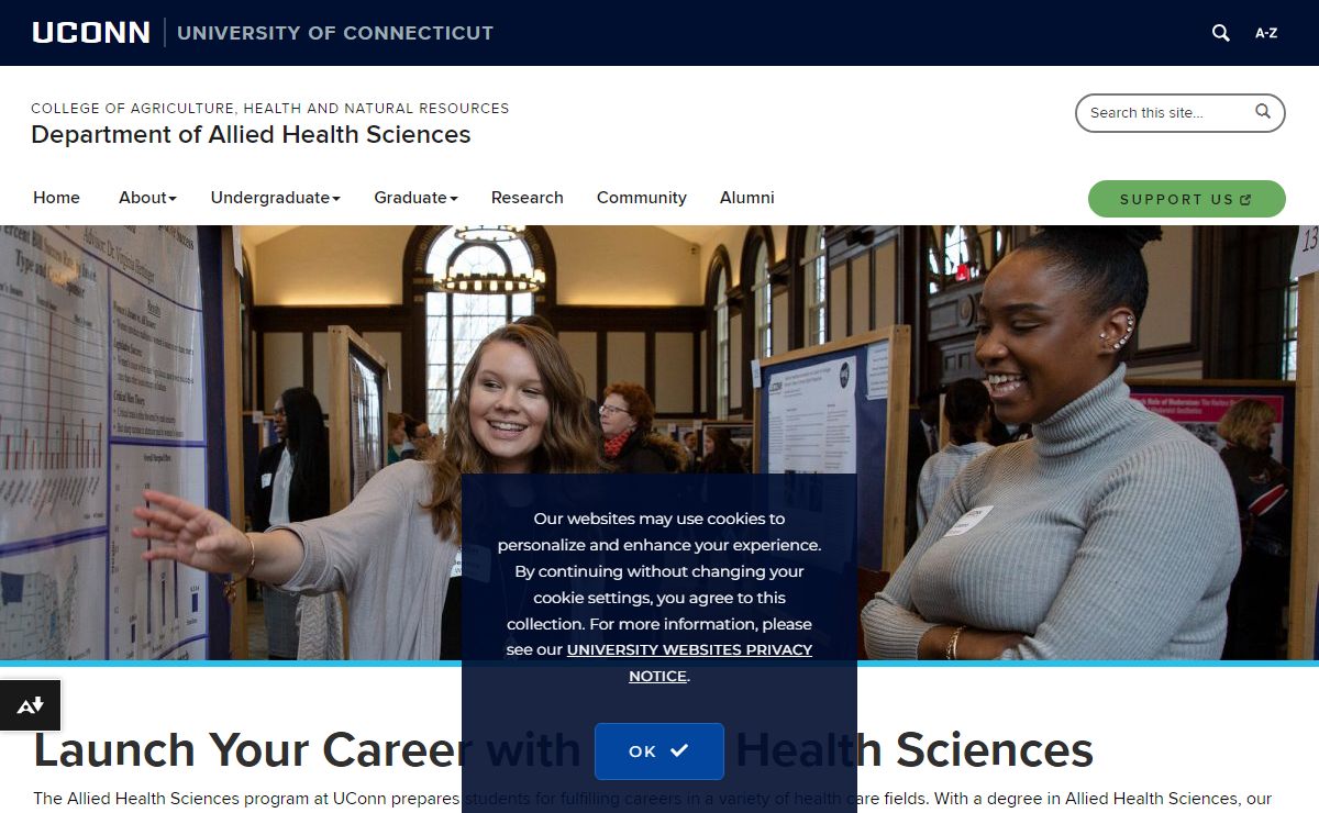 Home | Department of Allied Health Sciences