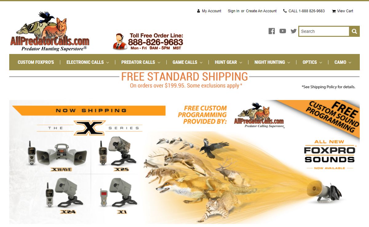 AllPredatorCalls.com - The Predator Calling Superstore