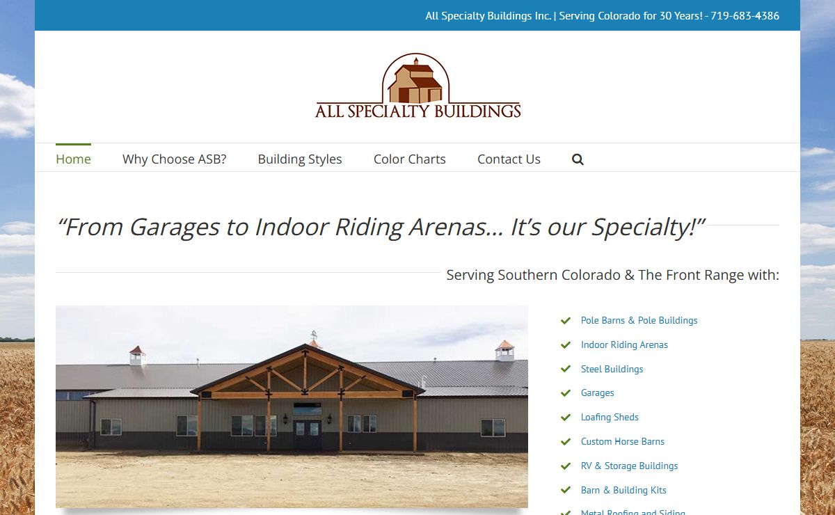 Pole Barns, Metal Buildings, Indoor Riding Arenas | Colorado