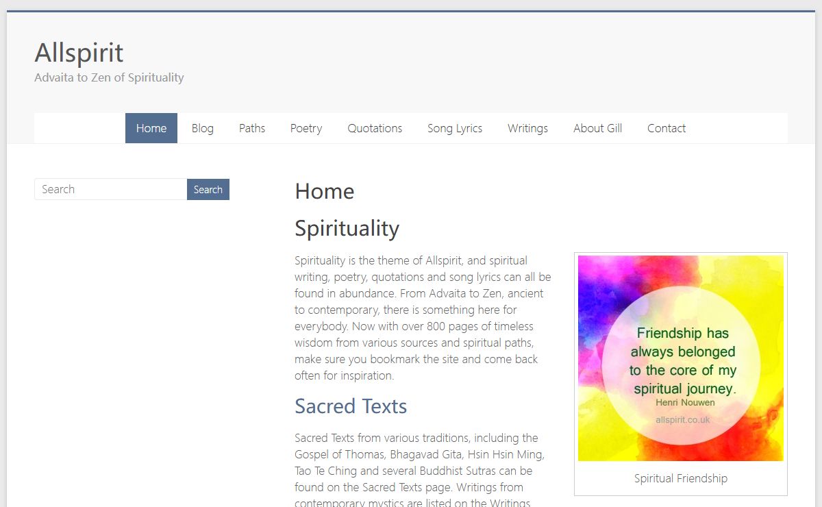 Allspirit | Advaita to Zen of Spirituality