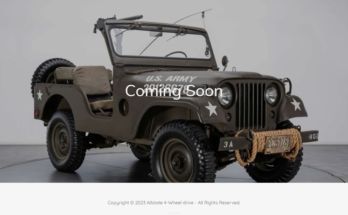 Allstate 4-Wheel drive - Home