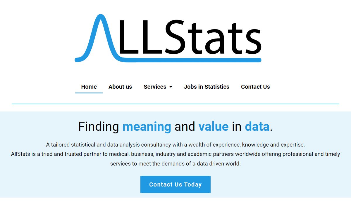 AllStats Statistical Consultancy | Statistical and data analytics