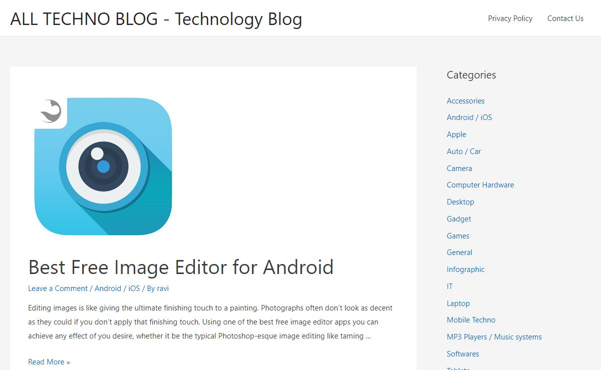 ALL TECHNO BLOG - Technology Blog -