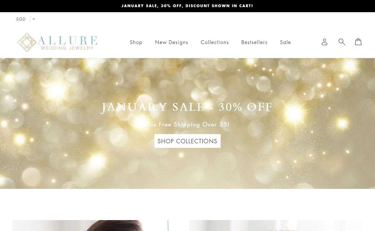 Allure Wedding Jewelry - Best Bridal Wedding Jewelry | Shop Now
