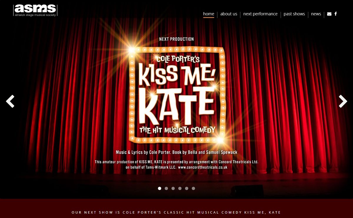 Welcome to Alnwick Stage Musical Society - Alnwick Stage Musical Society