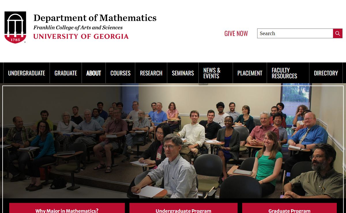 Welcome to the Department of Mathematics | Department of Mathematics