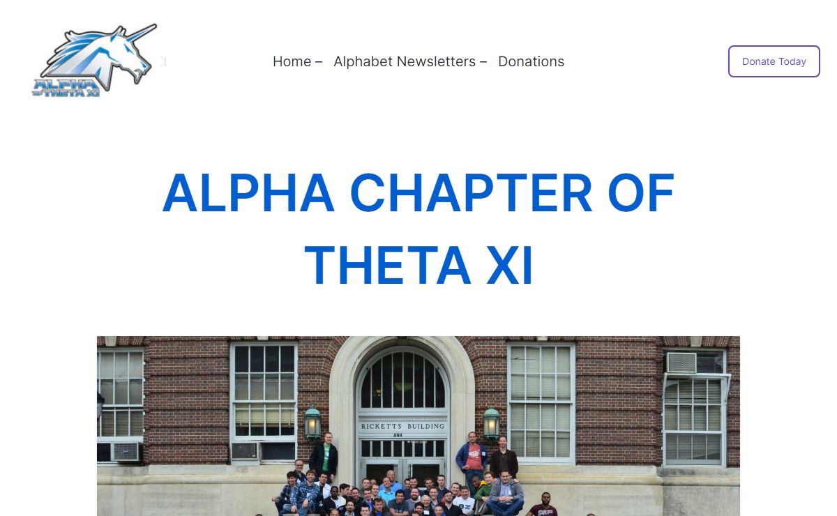 Alpha Chapter of Theta XI