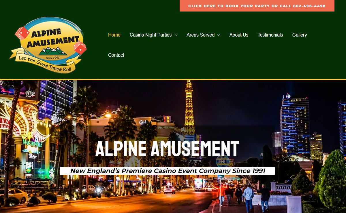 Casino Night Party Rentals | Las Vegas Parties in New England