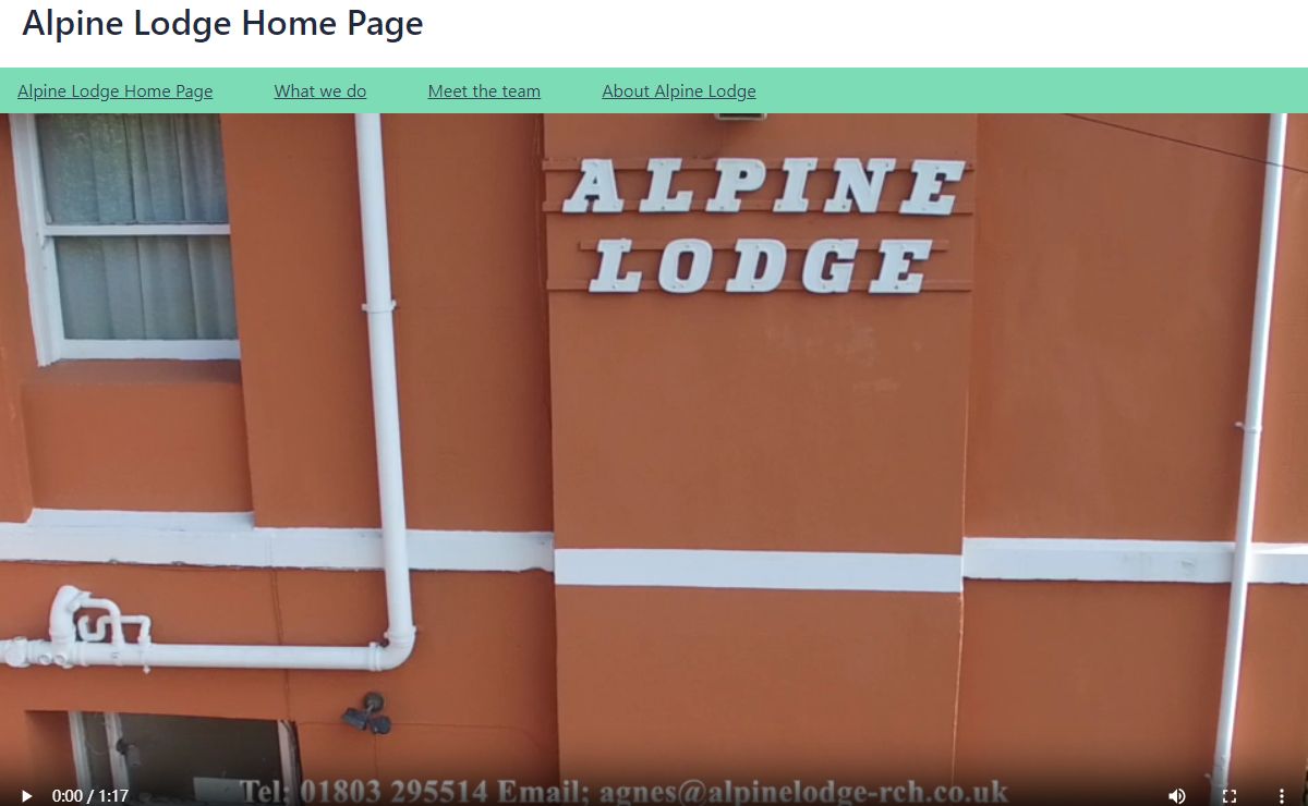 Alpine Lodge RCH – Mental Health Care