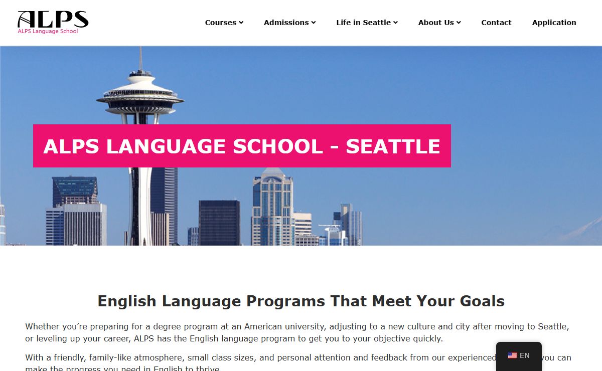 Seattle English Classes For Adults - ALPS Language School