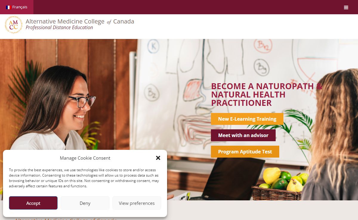 Holistic Health School Online headquarted in Montreal