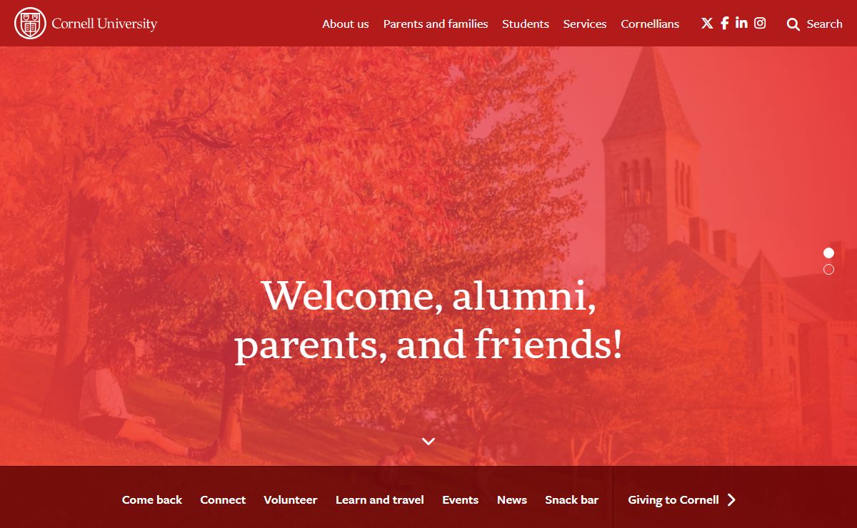 Home - Alumni, parents, and friends | Cornell University