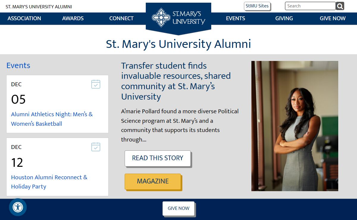 Alumni - St. Mary's University, San Antonio, TX