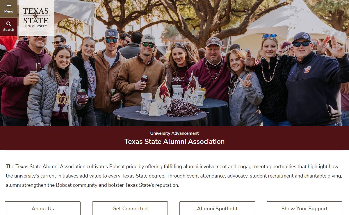 Texas State Alumni Association : Texas State University