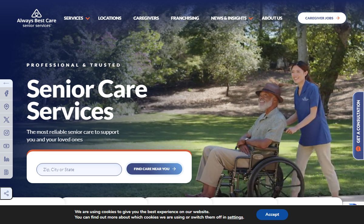 In-Home Care For Seniors | Always Best Care Senior Services