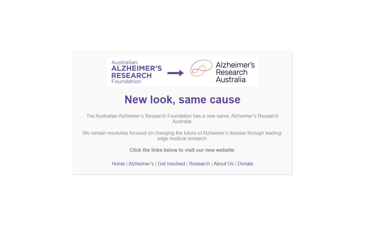 Home - Australian Alzheimer's Research FoundationAustralian Alzheimer's Research Foundation