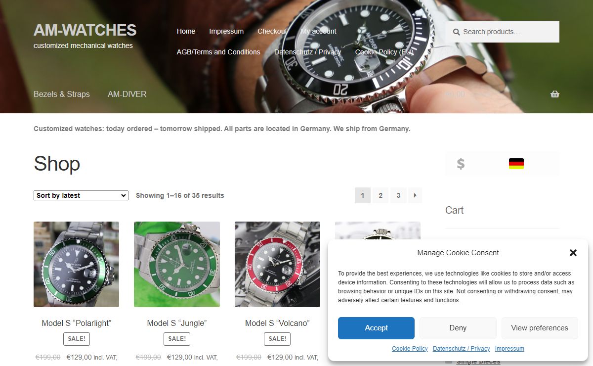 AM-WATCHES – customized mechanical watches
