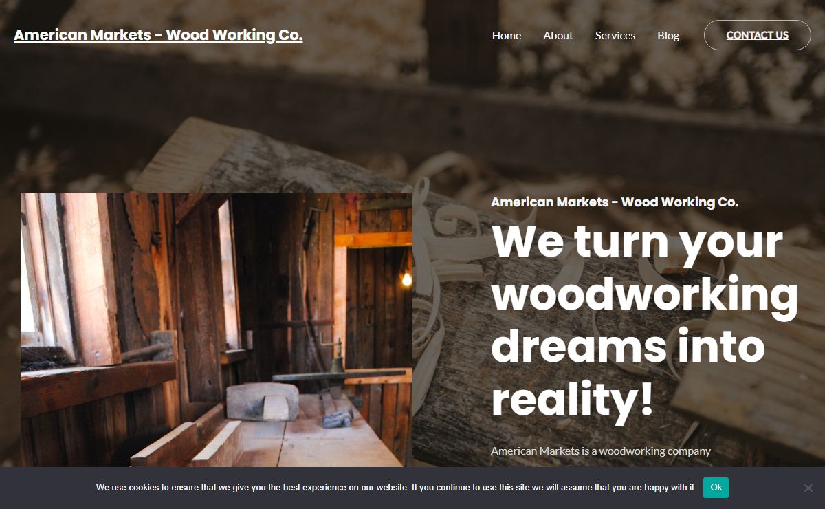 American Markets – Wood Working Co. – Woodworking Company