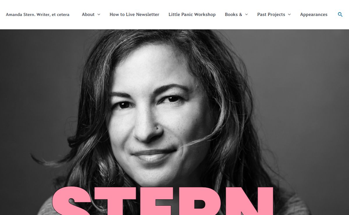 AMANDA STERN – Amanda Stern. Writer, et cetera