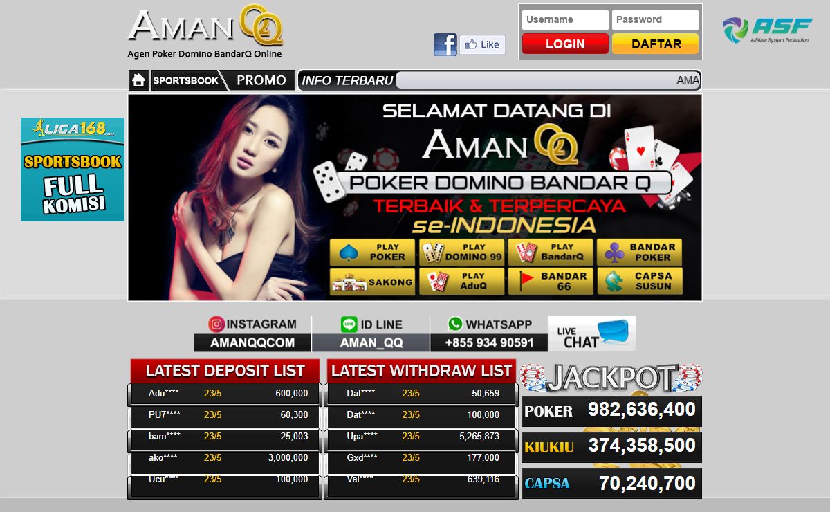 AMANQQ Website Gaming P-K-V Games Terbaru No.1 Indonesia