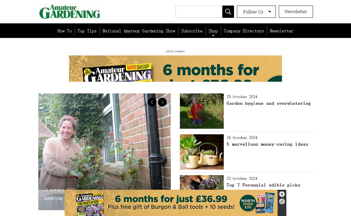 Home - Amateur Gardening