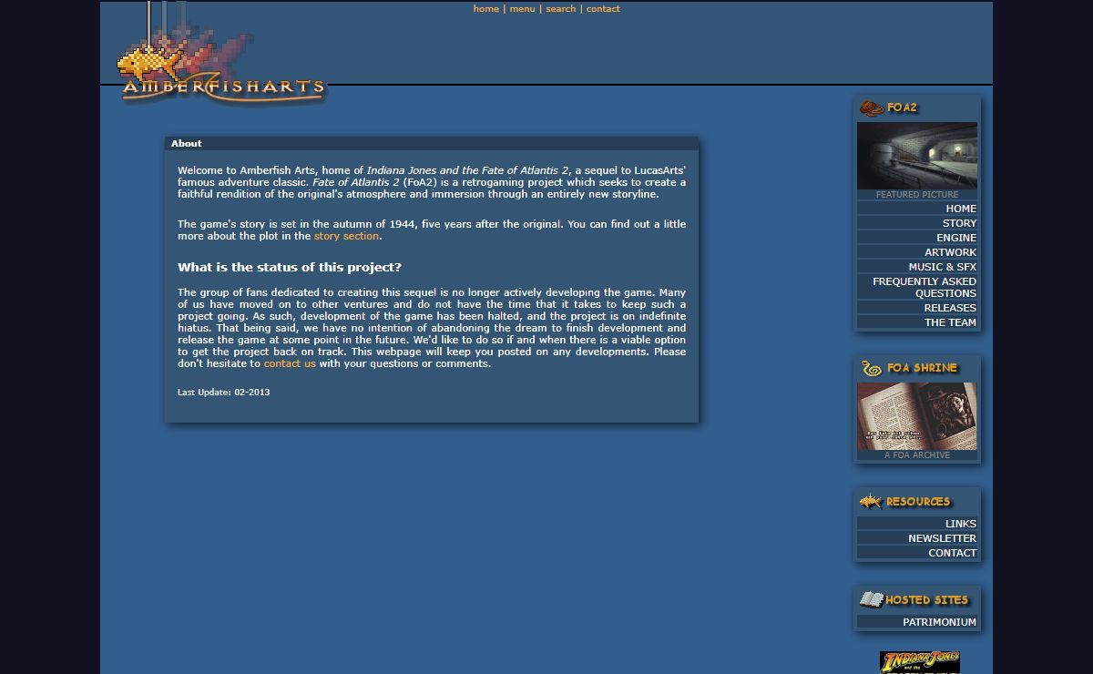 Indiana Jones and the Fate of Atlantis 2 - About