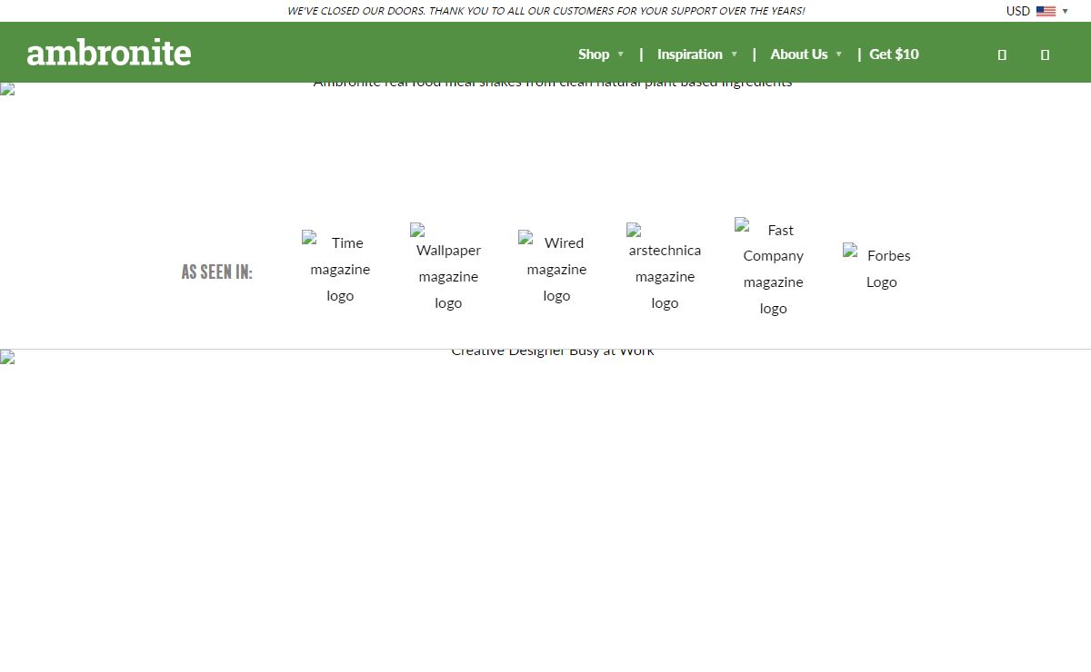 Ambronite Real Food Meal Shakes - More than Meal Replacement