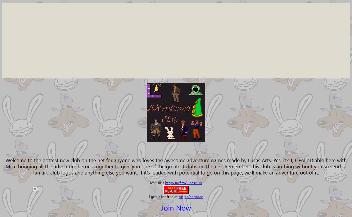 The LucasArts Adventurer's Club