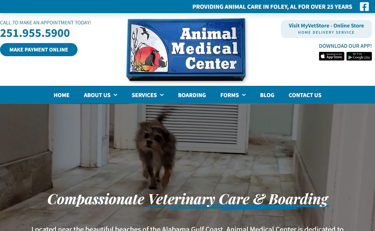 Compassionate Veterinary Care & Boarding in Foley, AL - Animal Medical Center
