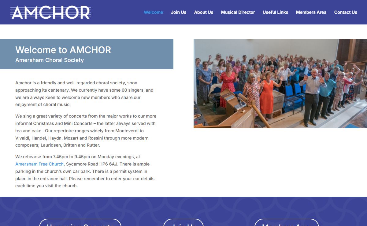 Amchor | Amersham Choral Society
